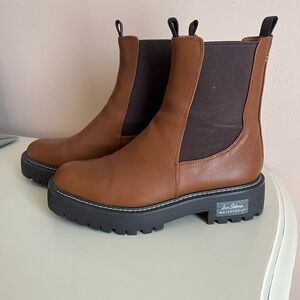 New Women’s Size 8, Sam Edelman Laguna Brown Rainproof Boots